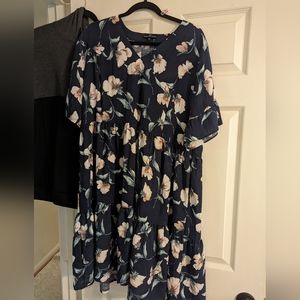 XL nursing queen floral dress
